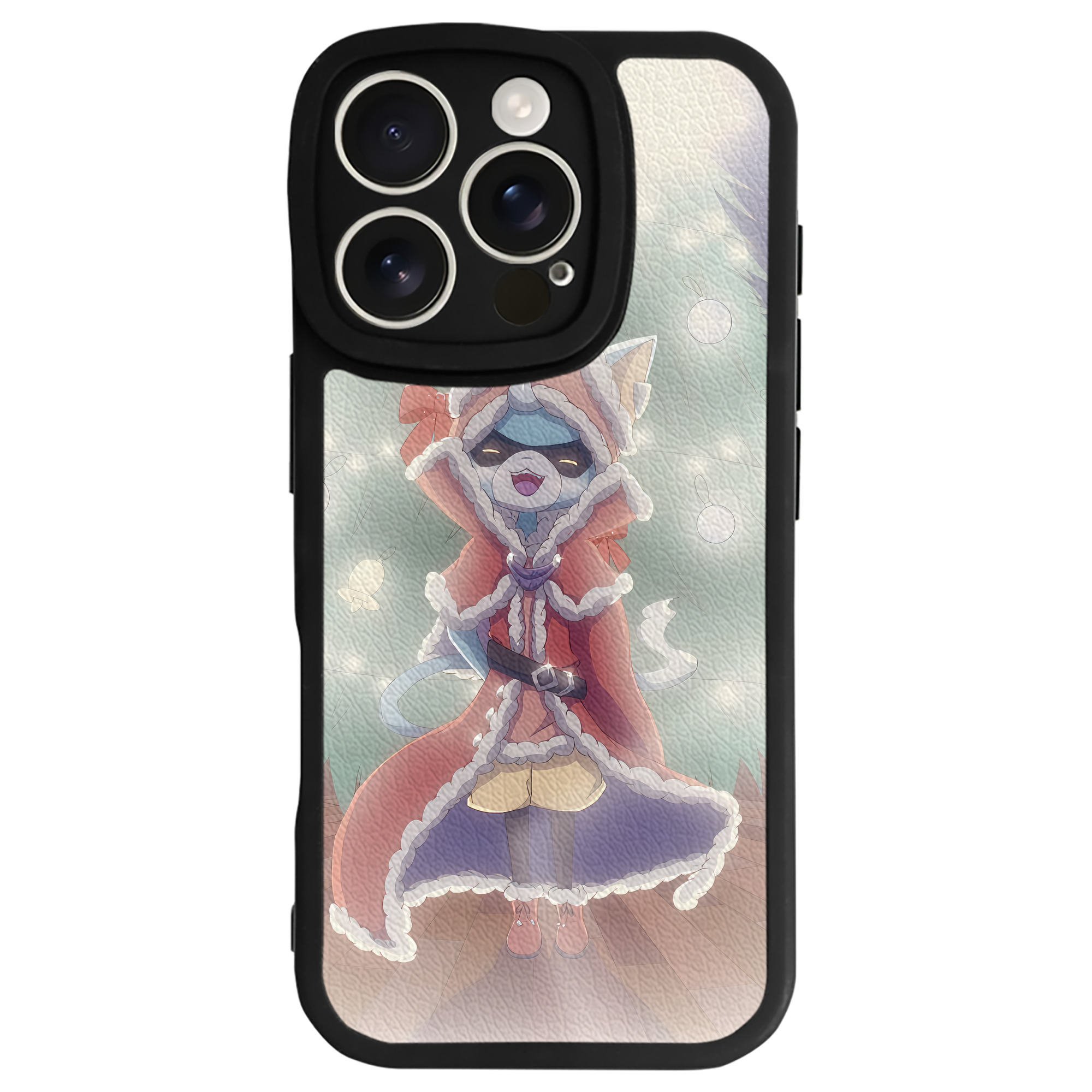 （画像用） 妖怪ウォッチ Yo-kai Watch 【iPhone 16シリーズ対応】シリコンスマホケース（レザー調） 材質：シリコン
